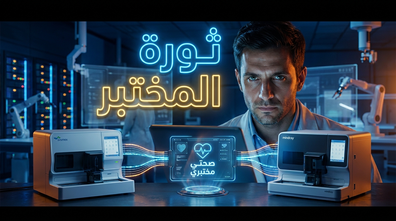 التكامل المباشر لأجهزة Sysmex و Mindray مع صحتي مختبري: ثورة في دقة نتائج المختبرات وكفاءة التشغيل