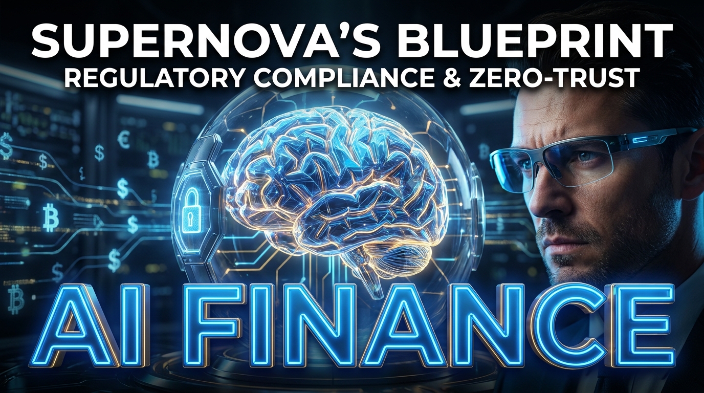 Supernova's Blueprint: Regulatory Compliance for Autonomous AI in Finance with DIDs and Zero-Trust Wasm Enclaves