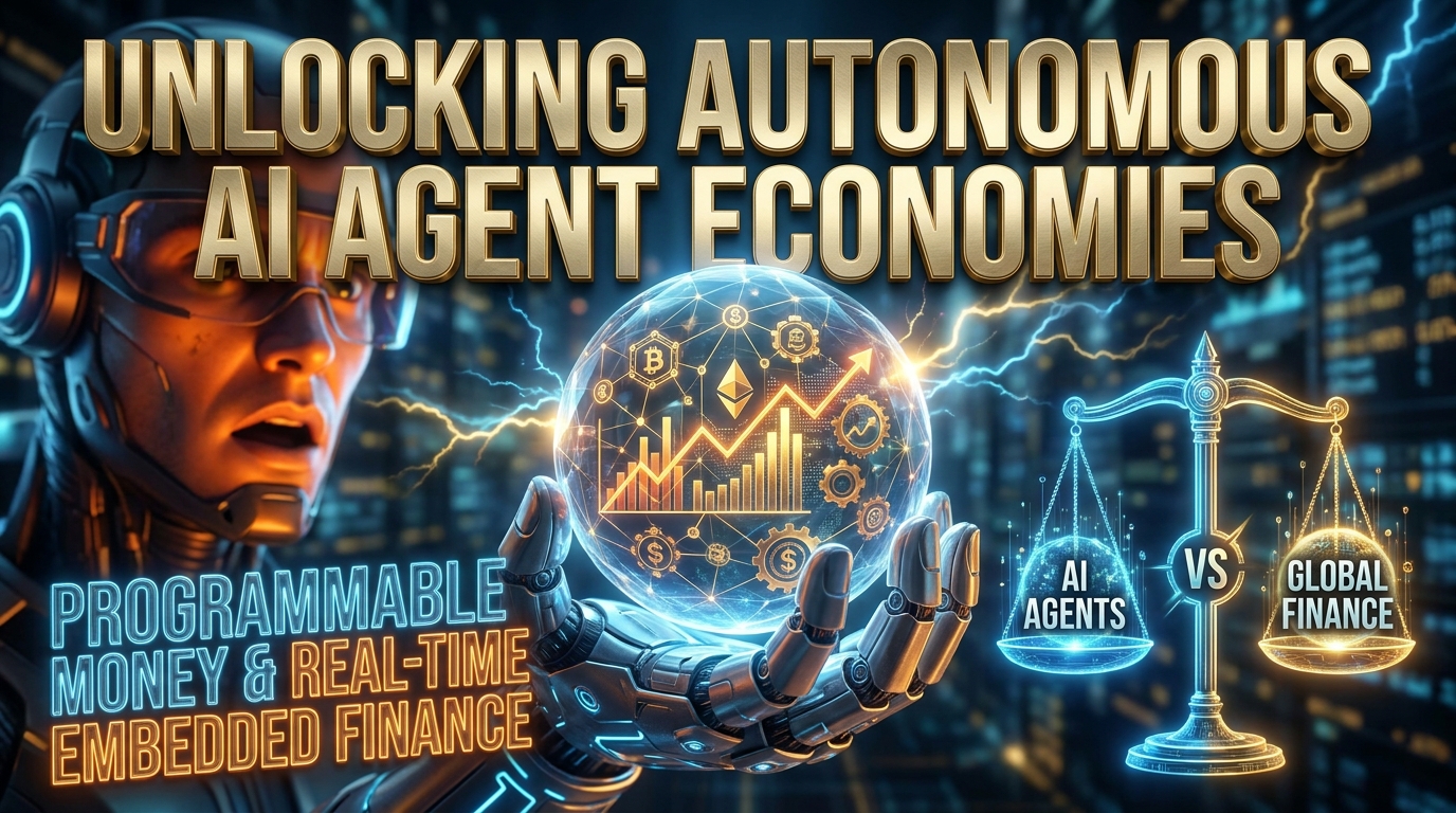 Unlocking Autonomous AI Agent Economies: The Synergy of Programmable Money and Real-Time Embedded Finance