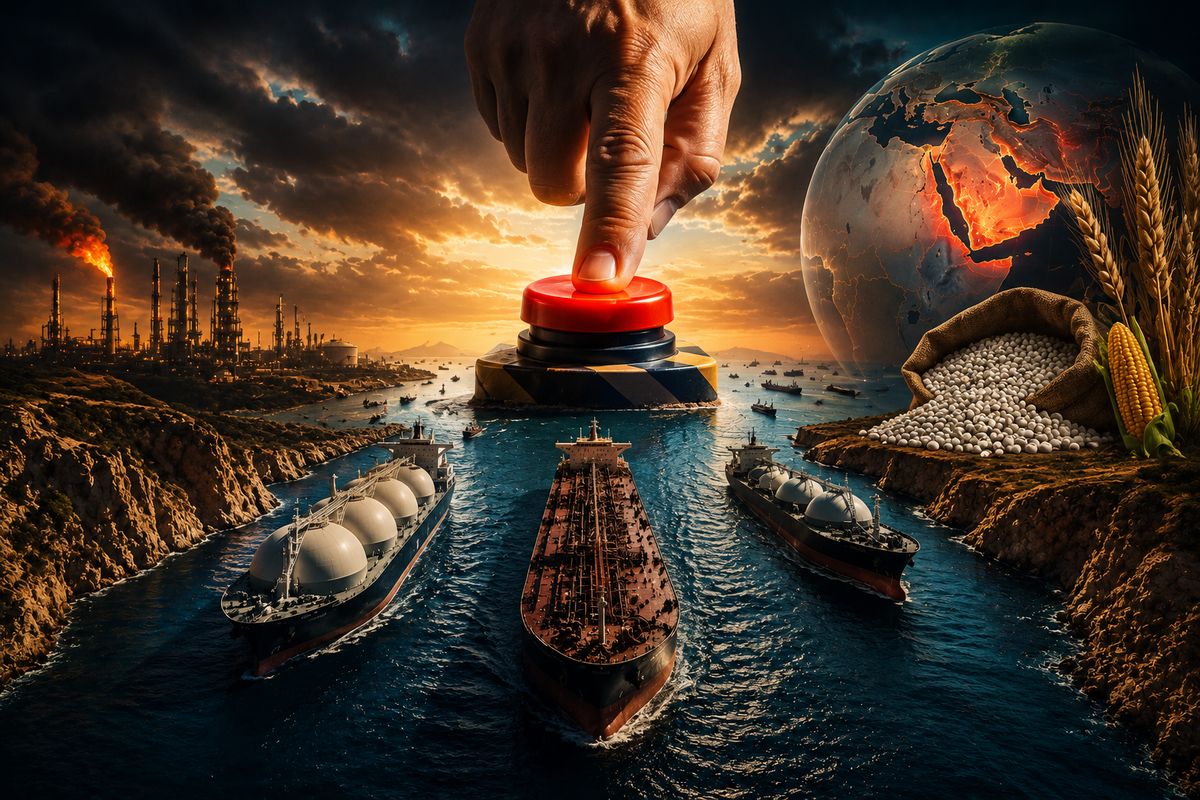 Hormuz devine butonul energetic al lumii: petrolul, LNG-ul și fertilizanții intră într-o criză globală de acces — NRG-IA