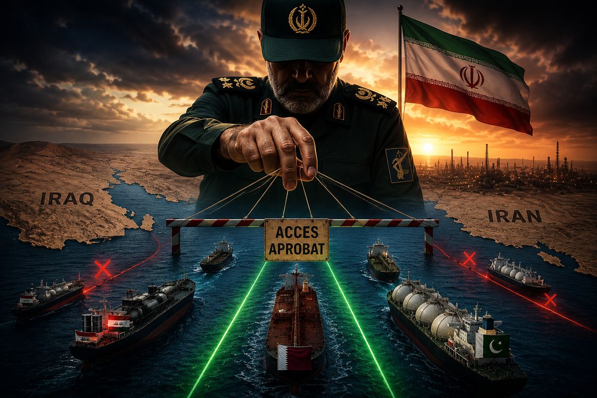 Hormuz devine coridor energetic controlat de Iran: EIA vede strâmtoarea efectiv închisă până la final de mai — NRG-IA