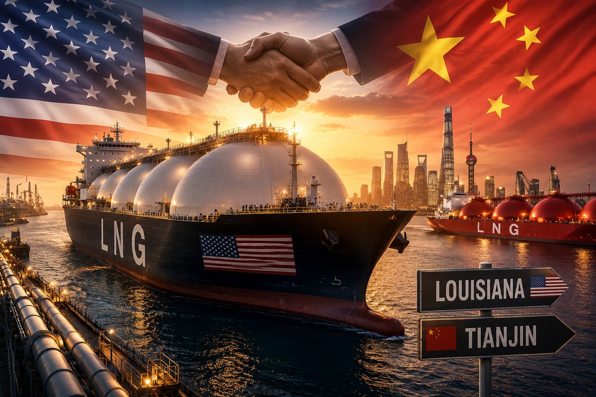 SUA reiau exporturile de LNG către China după un an de pauză, înaintea summitului Trump–Xi — NRG-IA