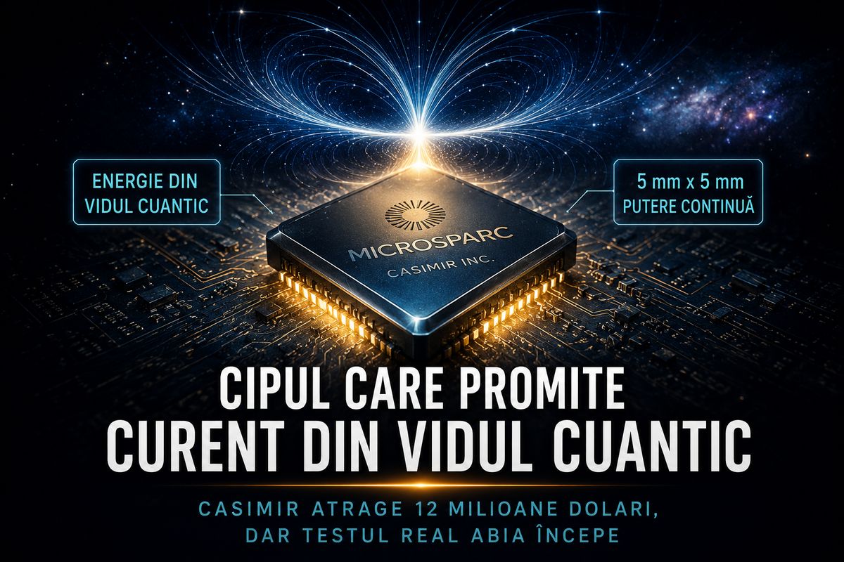 MicroSparc promite energie din vidul cuantic: Casimir atrage 12 milioane dolari, dar validarea independentă lipsește — NRG-IA