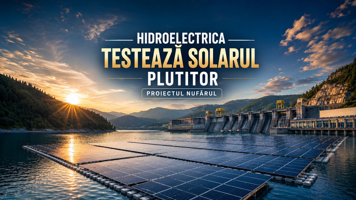 Hidroelectrica testează fotovoltaicul plutitor: proiectul Nufărul poate transforma lacurile de acumulare în platforme hidro-solare — NRG-IA