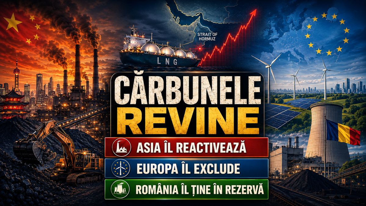 Cărbunele revine ca plasă de siguranță: România cere timp în criza LNG, Europa rezistă, Asia îl reactivează — NRG-IA