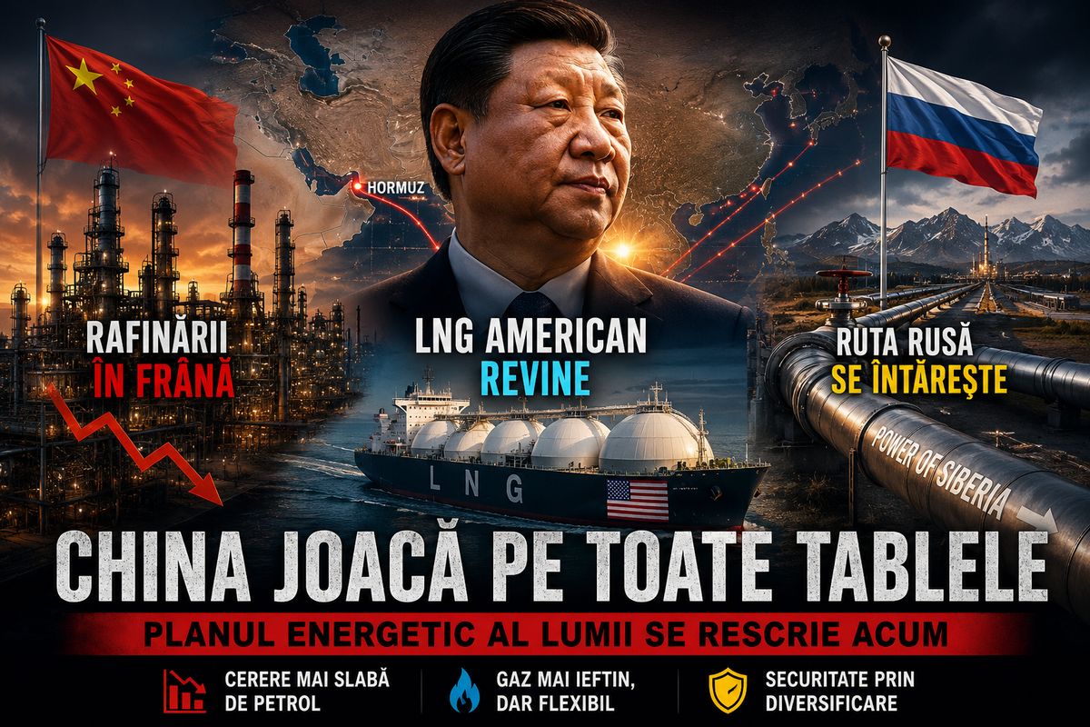 China își construiește redundanță energetică: reduce rafinarea, importă LNG american și gaze rusești prin conductă — NRG-IA