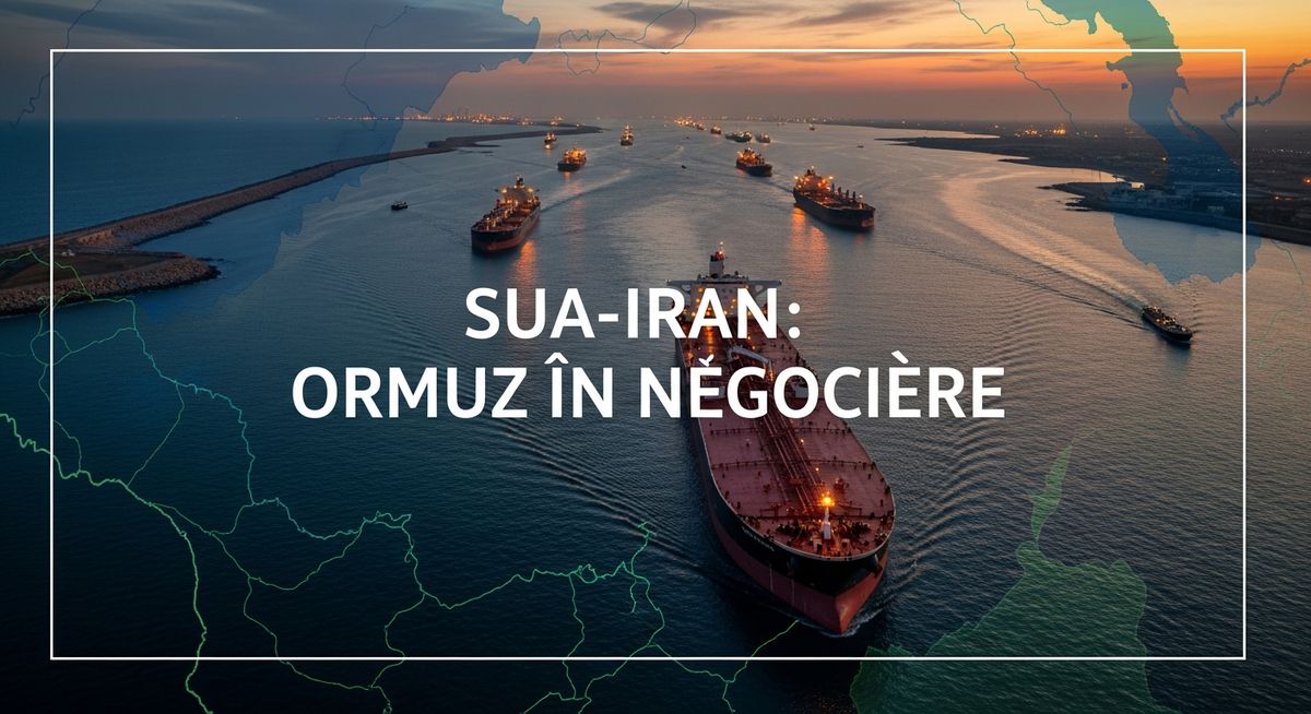 Acord SUA-Iran pentru Ormuz: impact pe piața petrolului — NRG-IA