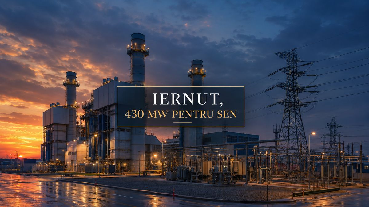 Centrala de la Iernut devine urgență națională: Romgaz trebuie să finalizeze cei 430 MW pe gaze pentru echilibrarea SEN — NRG-IA