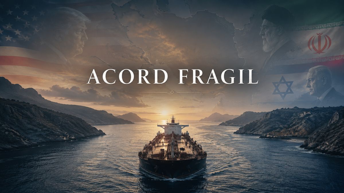Acordul SUA–Iran pentru redeschiderea Strâmtorii Hormuz rămâne fragil, deși petrolul scade sub 100 de dolari — NRG-IA