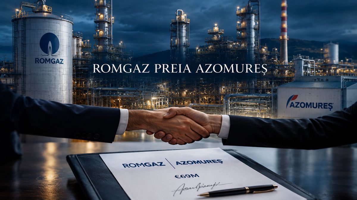 Romgaz cumpara Azomures cu 69 milioane euro — NRG-IA