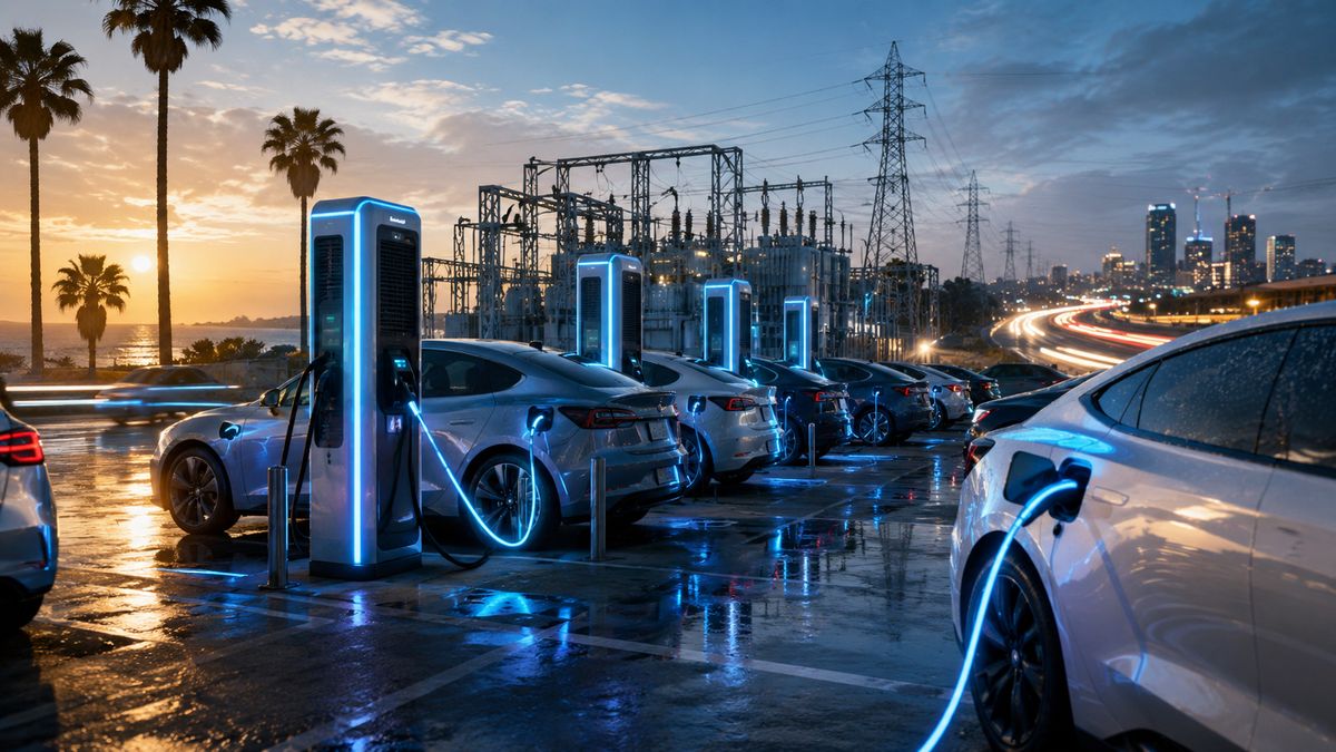 California și Germania trec de 200.000 de puncte EV, iar finanțarea se mută spre încărcare rapidă și putere instalată — NRG-IA