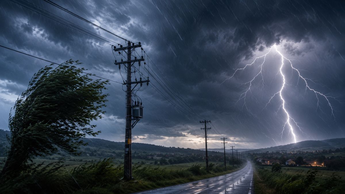 Cod galben de vânt și furtuni în România: rafale de până la 70 km/h și risc de avarii în rețelele electrice — NRG-IA