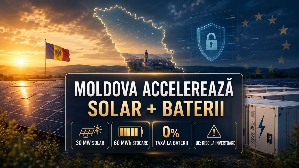 Tehnologie chineză în energia Moldovei: UE avertizează — NRG-IA
