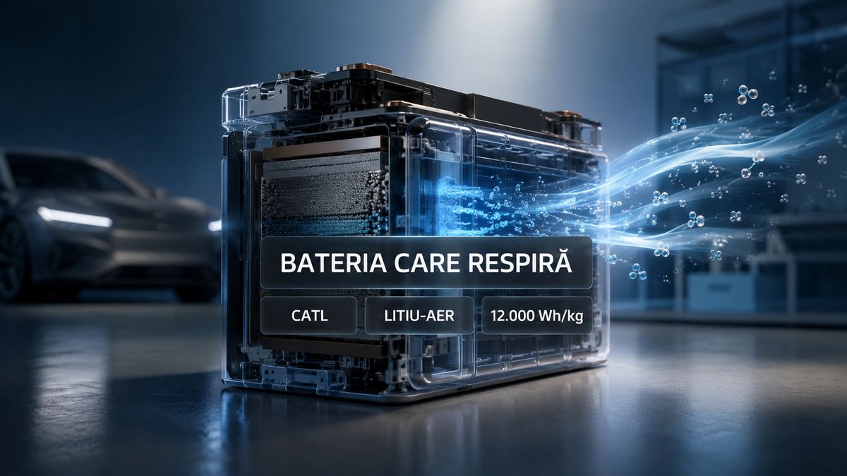 CATL mizează pe baterii litiu-aer cu densitate energetică teoretică apropiată de benzină — NRG-IA