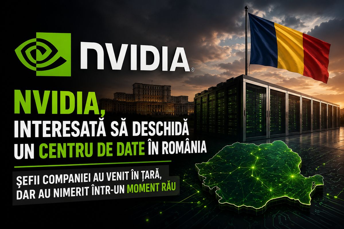 NVIDIA analizează România pentru infrastructură AI: centrele de date depind de energie, rețea și stocare — NRG-IA