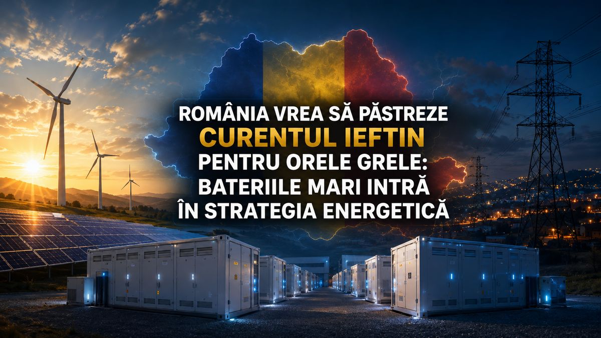 Stocarea energiei în România: 6.000 MWh propuși la Hidroelectrica și finanțare BERD pentru Scornicești BESS — NRG-IA