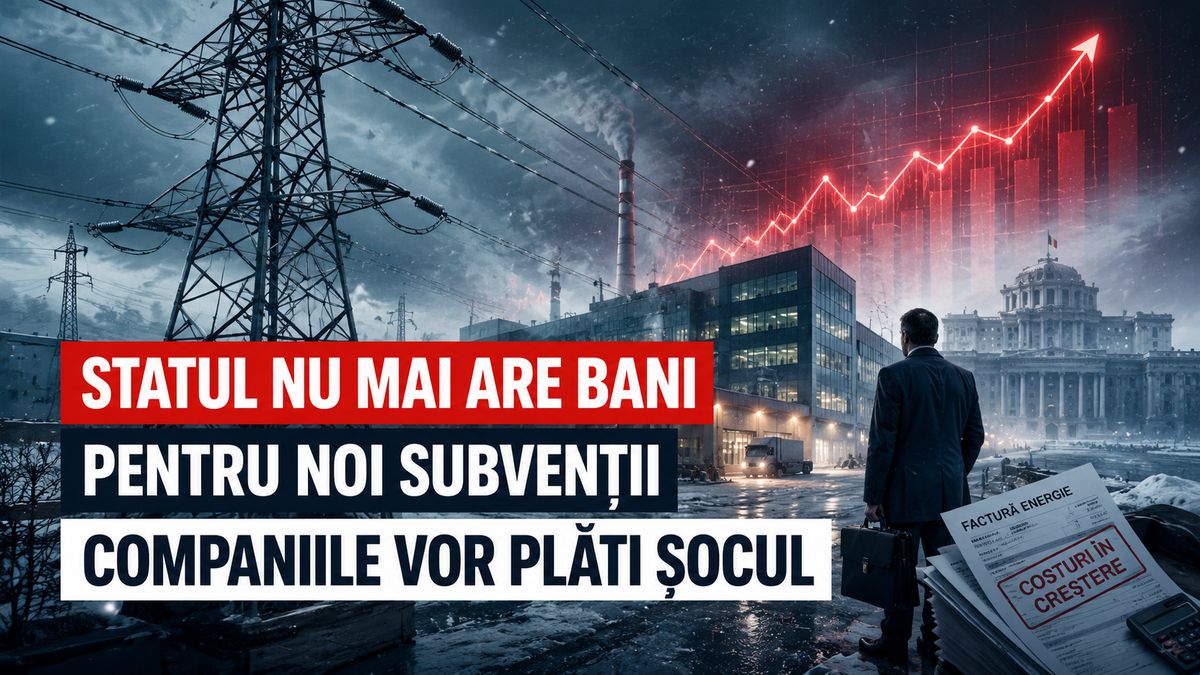 CRE: Companiile vor plăti noul șoc al energiei — NRG-IA