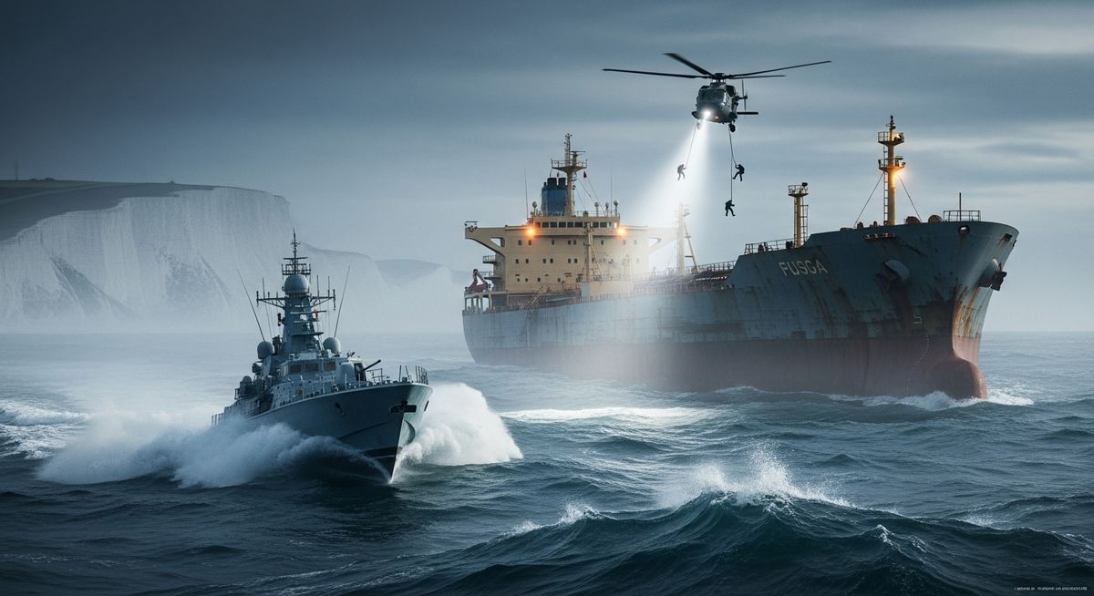 Marea Britanie interceptează petrolier rus în Canalul Mânecii — NRG-IA