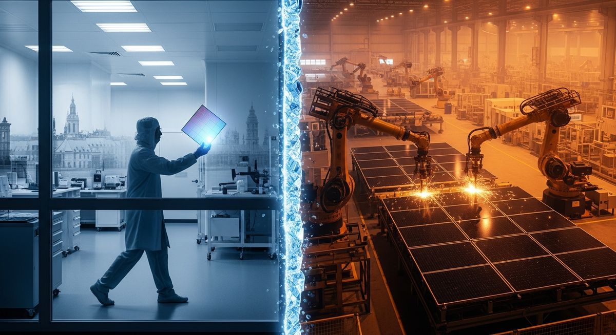 Record eficienta panouri solare perovskit germaniu 2026 — NRG-IA
