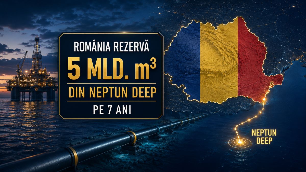 Cât gaz vizează România din Neptun Deep: 5 miliarde m³ pe 7 ani dintr-un proiect de 100 miliarde m³ — NRG-IA