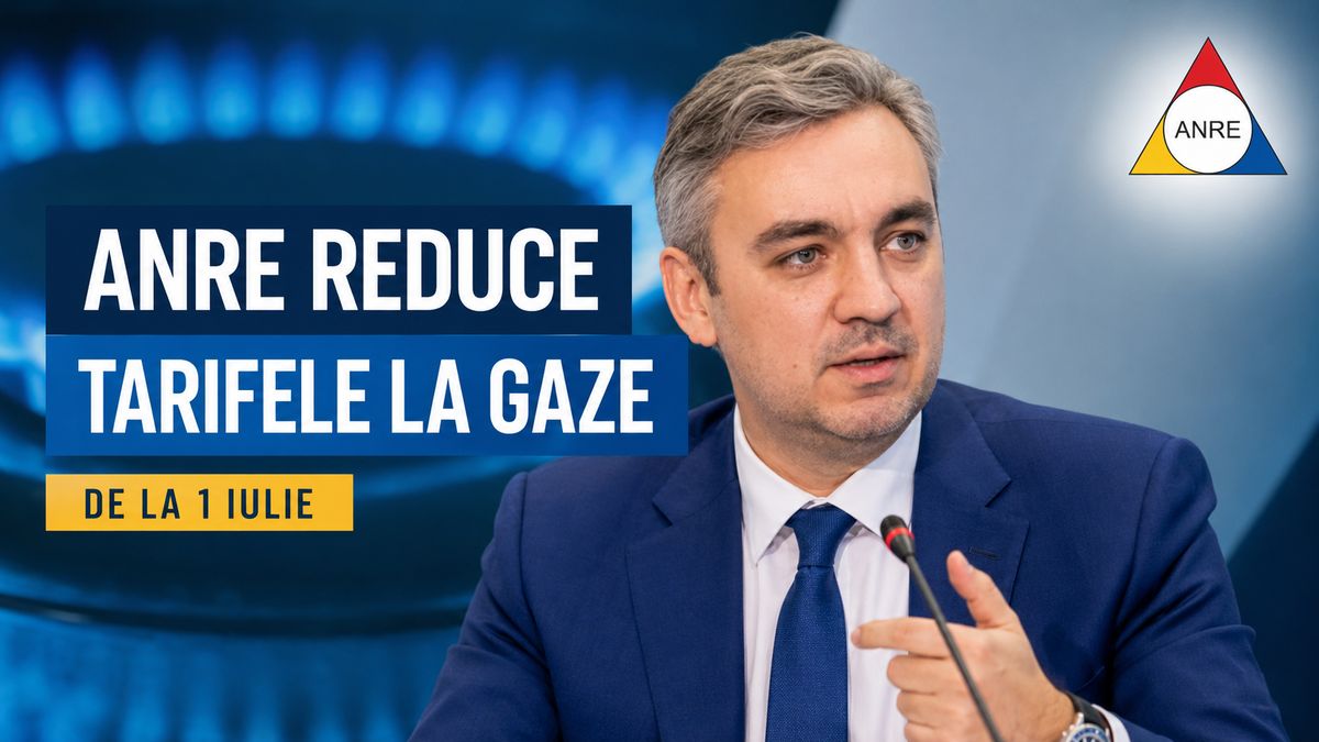 Tariful mediu de distribuție gaze scade cu 7,1% de la 1 iulie 2026, dar factura finală depinde de operator — NRG-IA