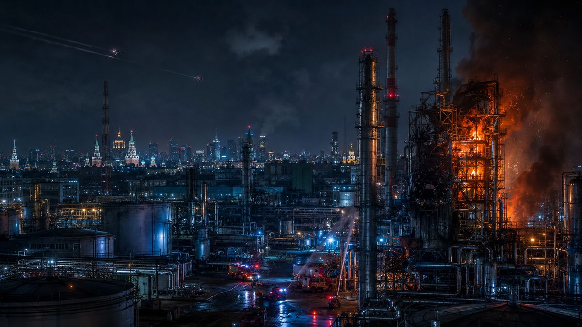 Atacurile asupra rafinăriilor ruse ajung la Moscova și cresc presiunea pe piața carburanților — NRG-IA