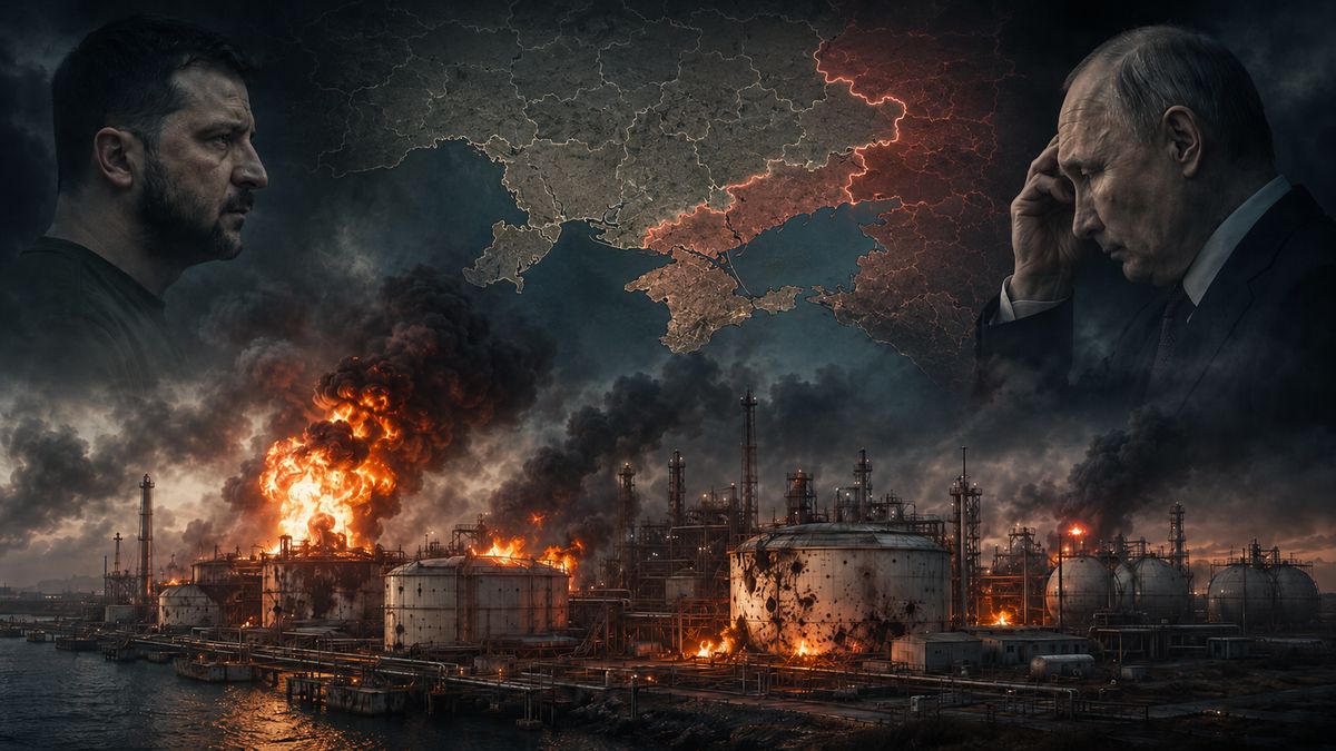 Gaze Crimeea: Dronele ucrainene lovesc un terminal strategic — NRG-IA