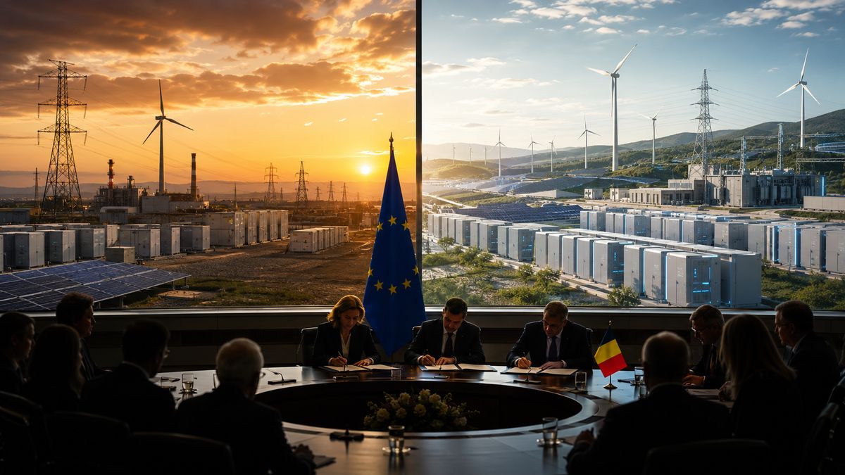 România își asumă 2.496 MW de stocare până în 2028 prin primul acord tripartit al UE — NRG-IA