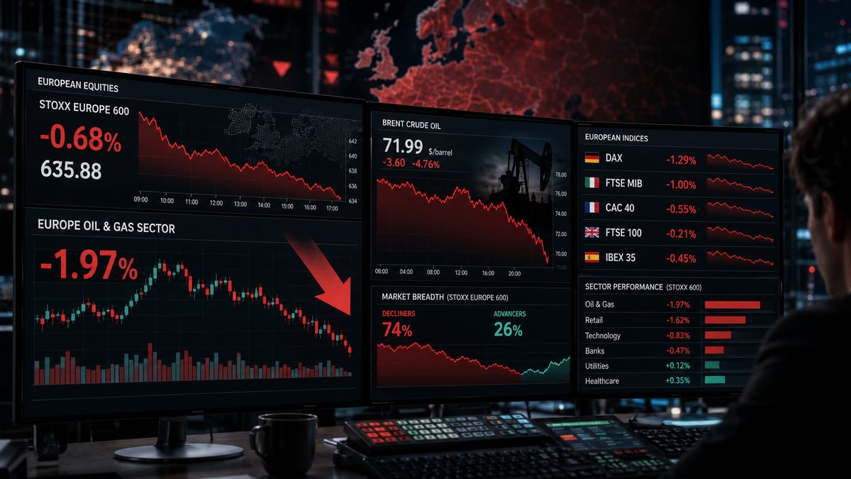 Petrolul cade la 71,99 dolari, iar companiile energetice trag bursele europene în jos — NRG-IA