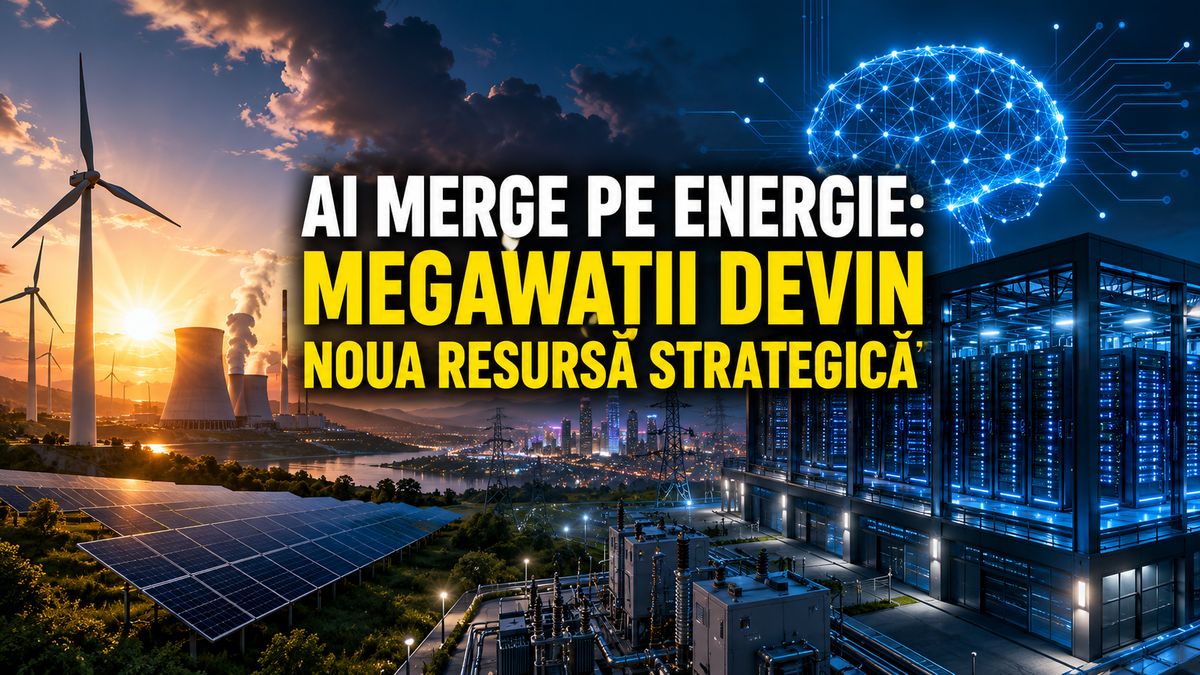 Boom-ul AI transformă energia în resursă strategică: centrele de date caută megawați, rețele și electricitate continuă — NRG-IA