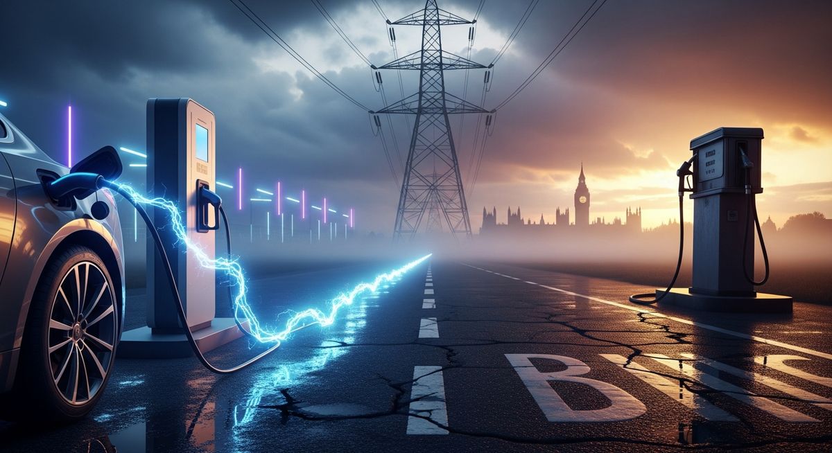 Vânzări mașini electrice Marea Britanie depășesc benzina — NRG-IA