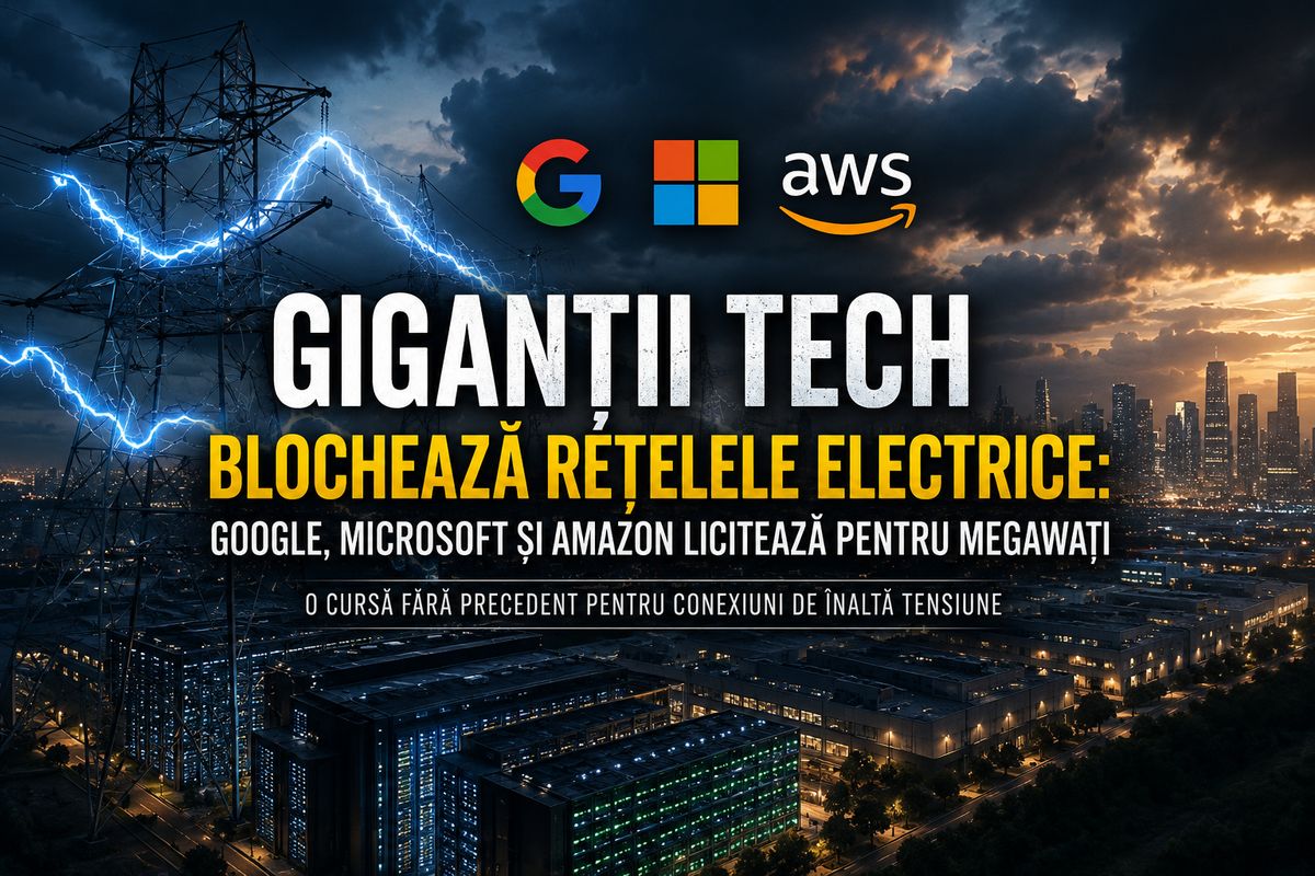 Giganții tech blochează rețelele electrice globale — NRG-IA