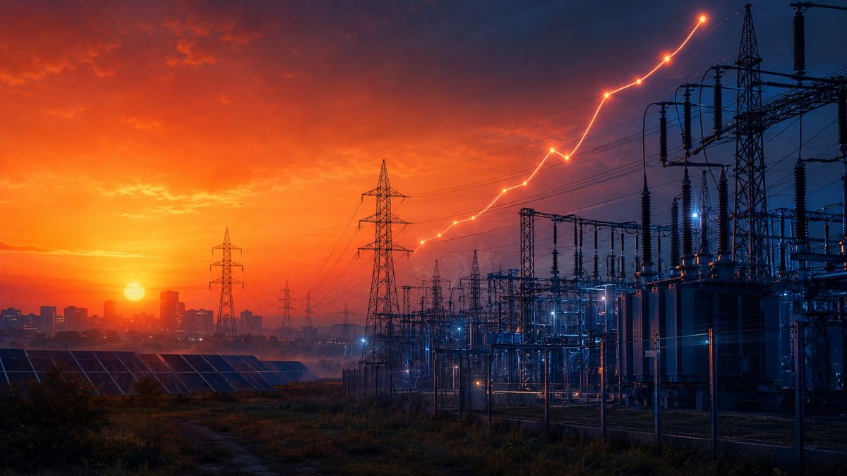 Prețul energiei electrice urcă la 4.250 lei/MWh în România după apus: caniculă, solar redus și capacități indisponibile — NRG-IA