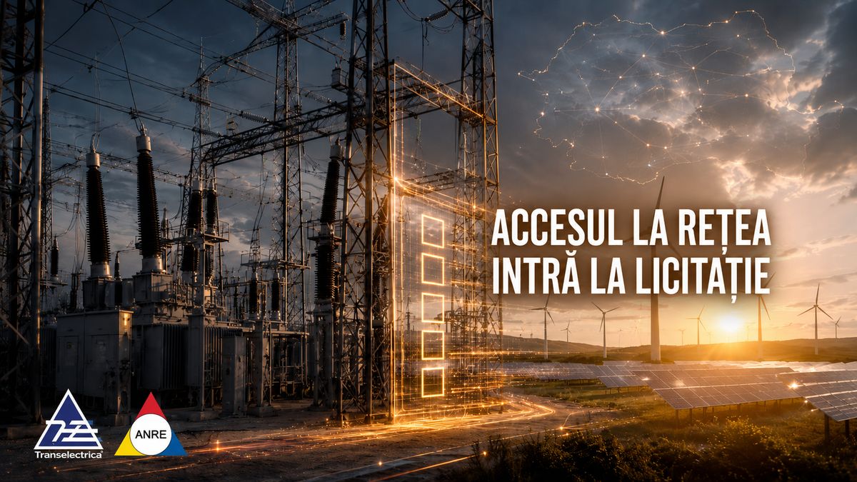 Transelectrica introduce licitația pentru accesul la rețea: garanție de 20.000 euro/MW pentru proiectele verzi — NRG-IA