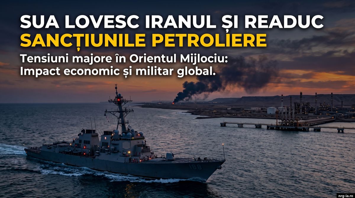 SUA și Iran intră în schimb direct de lovituri: Ormuz pune presiune pe petrol, LNG și sancțiuni — NRG-IA