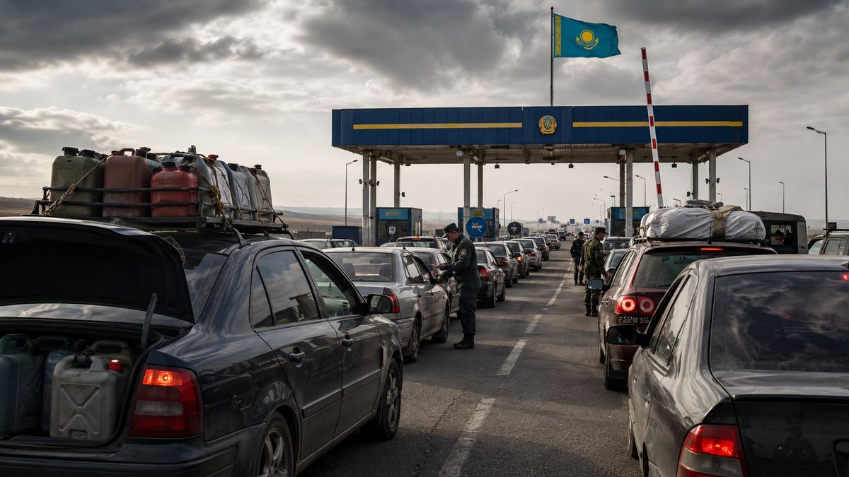 Kazahstanul limitează intrările auto din Rusia pe fondul crizei carburanților și al exportului la gri — NRG-IA