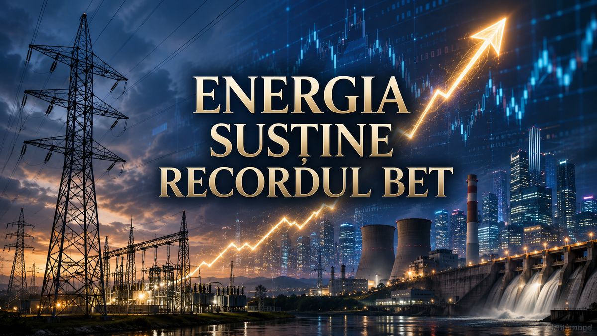 Energia susține recordul BET: companiile energetice au 60% din indicele BVB — NRG-IA