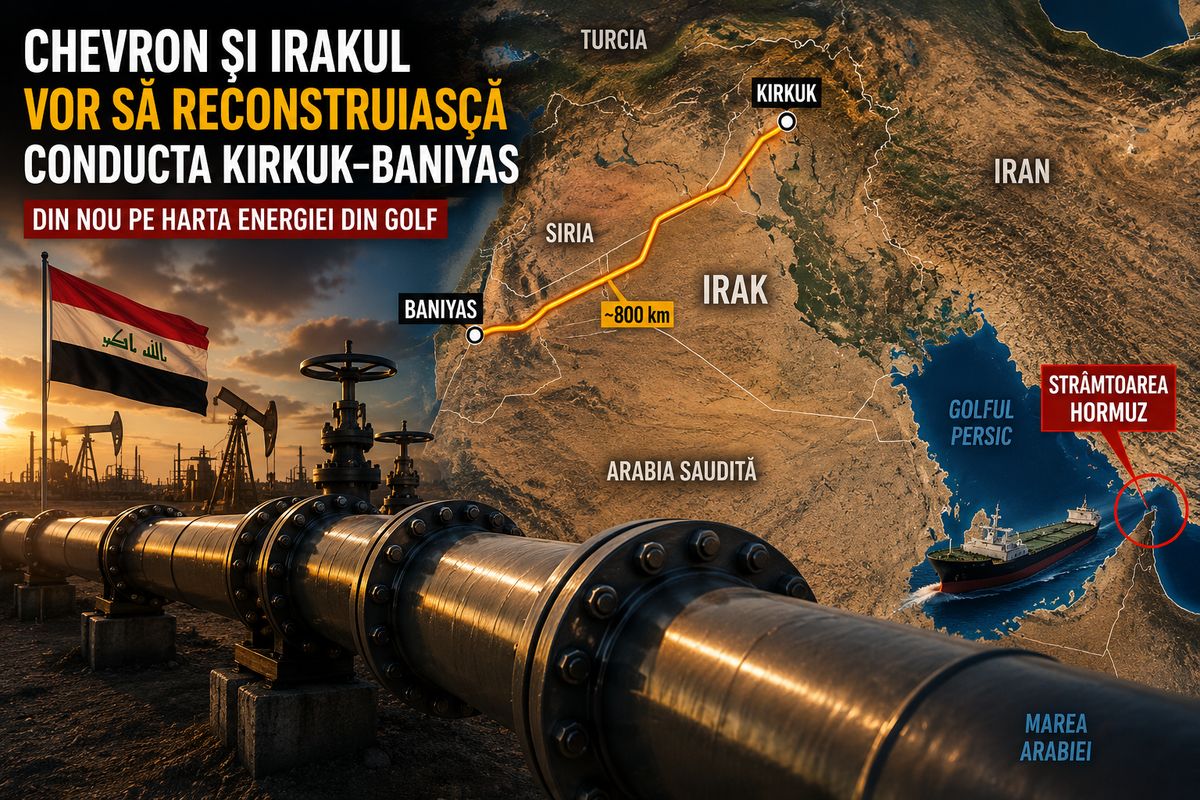 Conductă Irak-Siria Chevron ocolește strâmtoarea Ormuz — NRG-IA