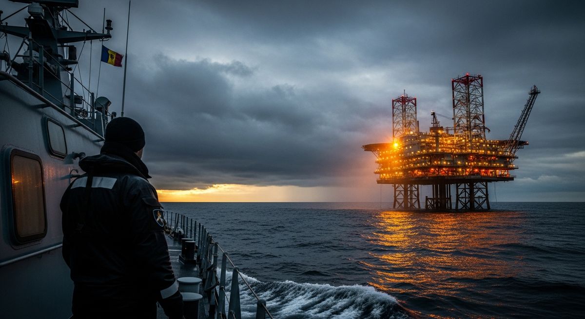 Platforma Neptun Deep instalată în Marea Neagră — NRG-IA