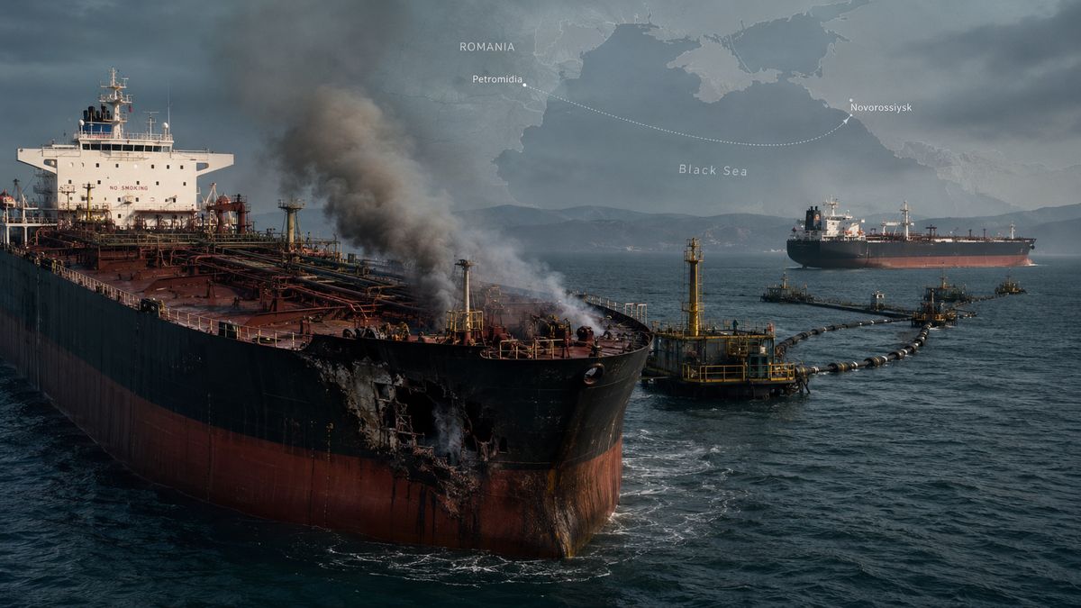 Atacurile asupra petrolierelor blochează principala rută a petrolului kazah către Petromidia — NRG-IA