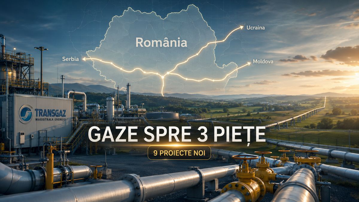 Transgaz introduce nouă proiecte de 1,38 miliarde de euro pentru transportul gazelor spre Ucraina, Republica Moldova și Serbia — NRG-IA