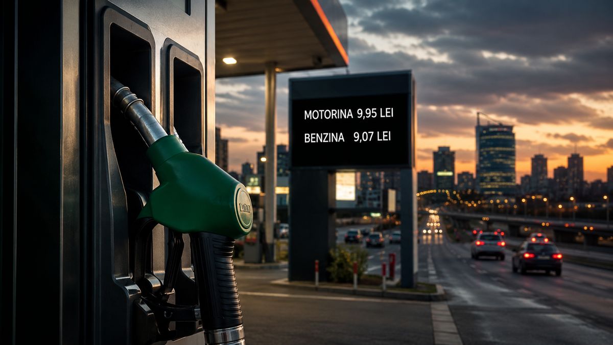 Prețurile carburanților în România la 26 iulie 2026: motorina ajunge la 9,95 lei, benzina la 9,07 lei — NRG-IA