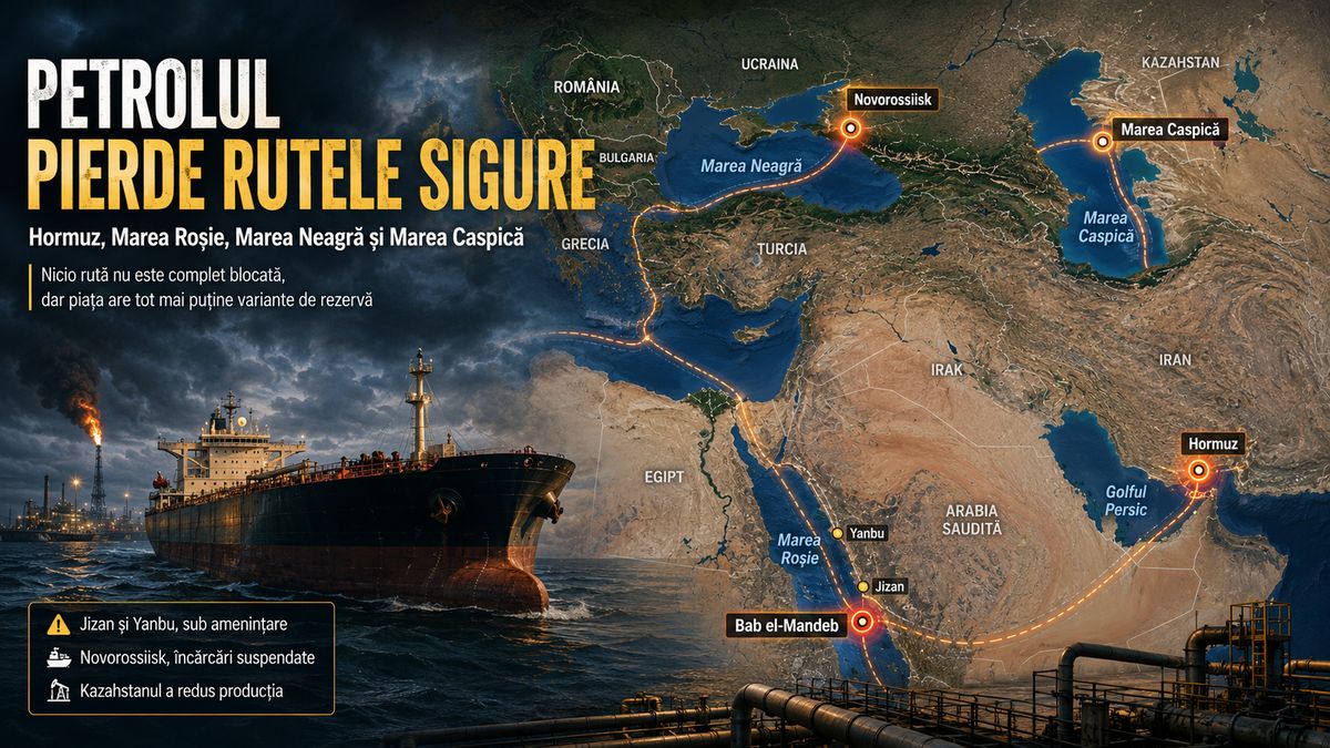 Atacurile din Hormuz, Marea Roșie, Marea Neagră și Marea Caspică extind riscul pentru petrolul mondial — NRG-IA