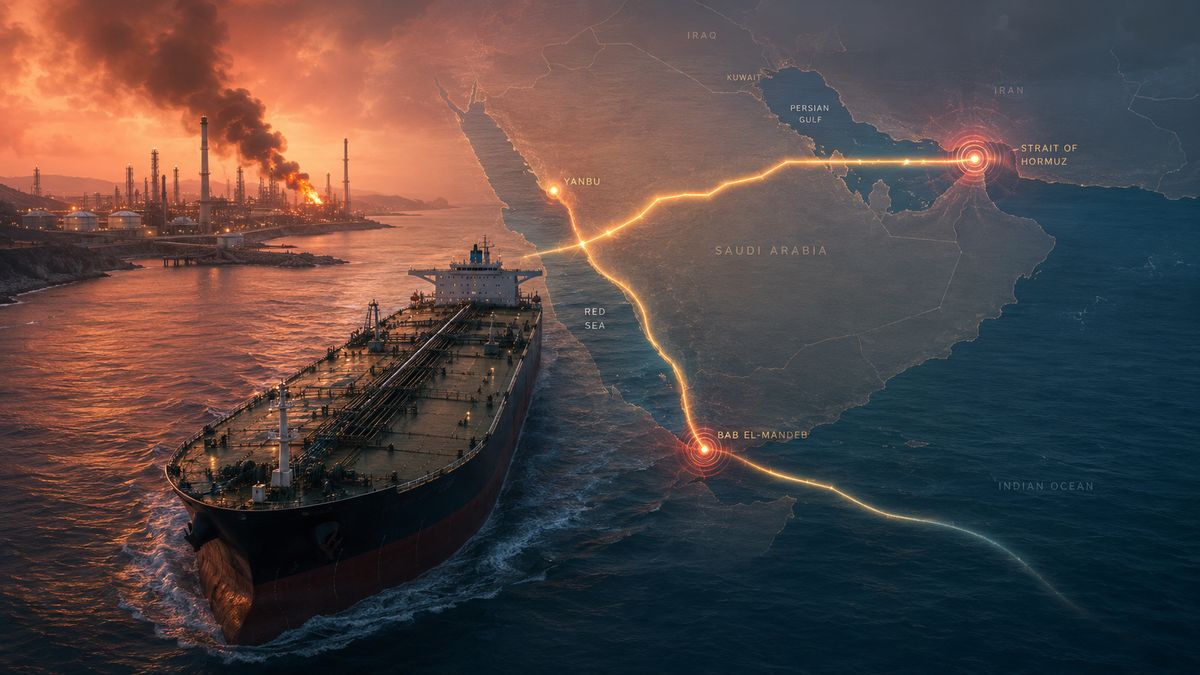 Criza din Strâmtoarea Hormuz extinde riscul asupra petrolului saudit și Mării Roșii — NRG-IA
