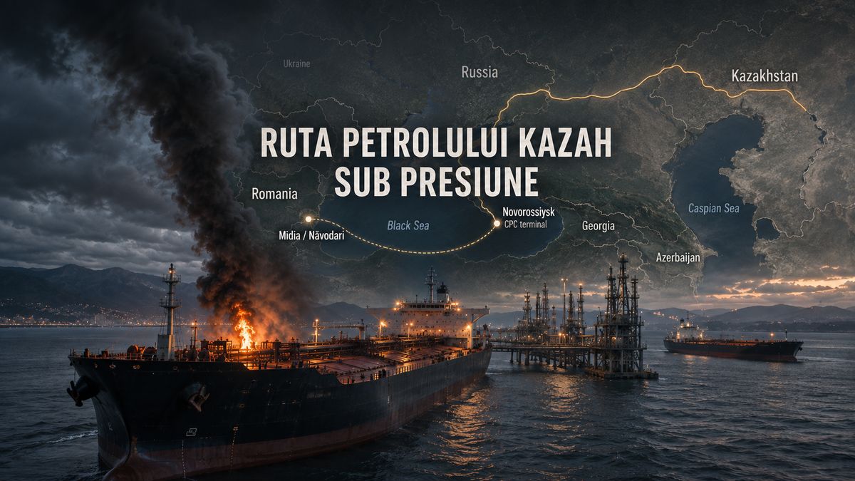 Atacurile asupra petrolierelor opresc din nou exporturile de petrol kazah prin Marea Neagră — NRG-IA