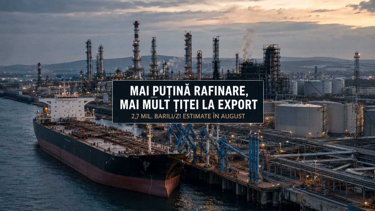 Rusia pregătește exporturi mai mari de țiței după atacurile asupra rafinăriilor: 2,7 milioane barili pe zi prin porturile vestice — NRG-IA