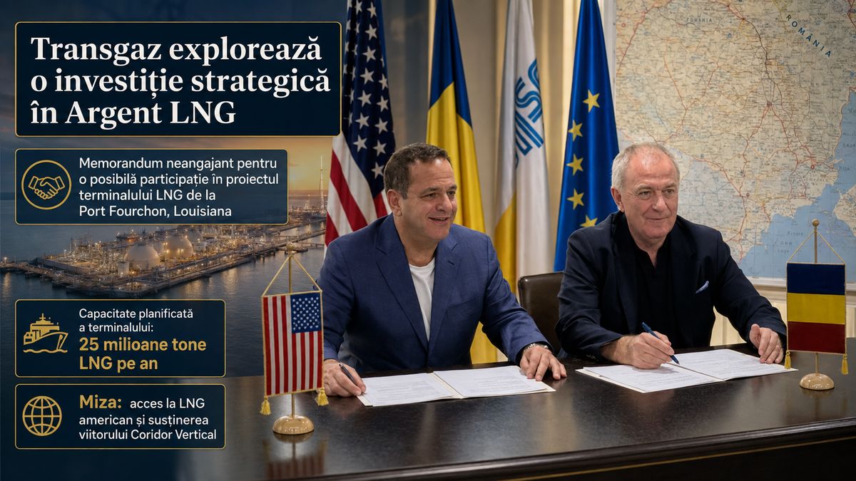 Transgaz negociază o participație în Argent LNG și leagă strategia americană de Coridorul Vertical — NRG-IA