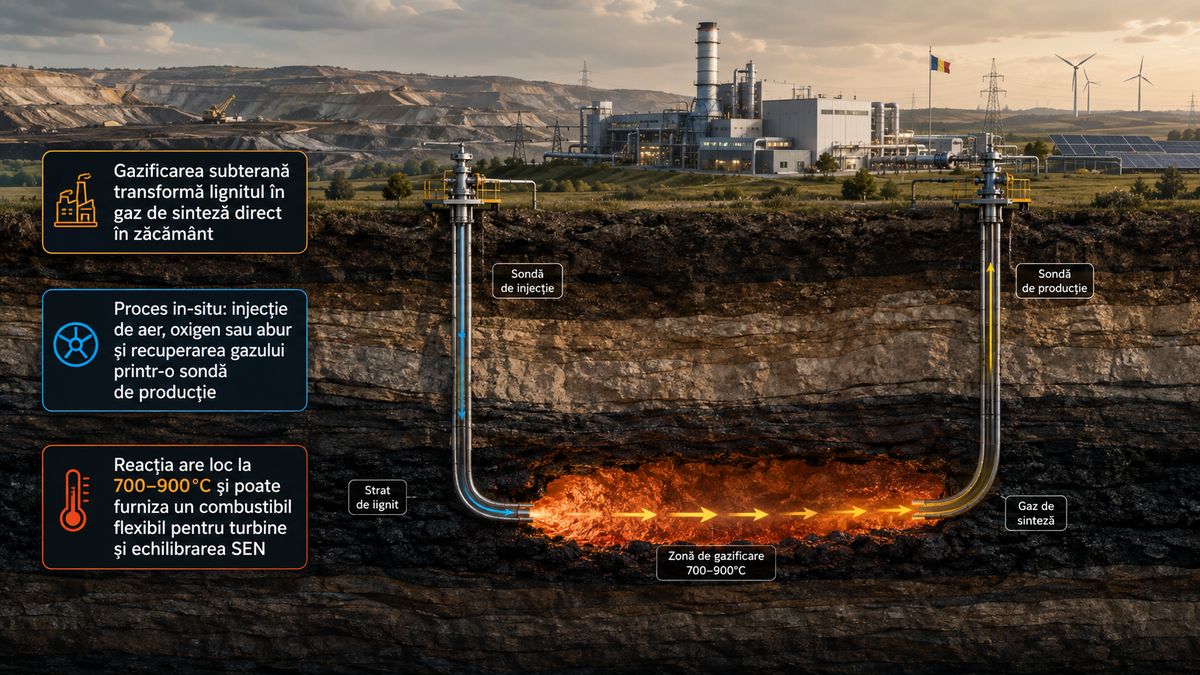 Gasificarea subterană a lignitului: soluția post-cărbune — NRG-IA