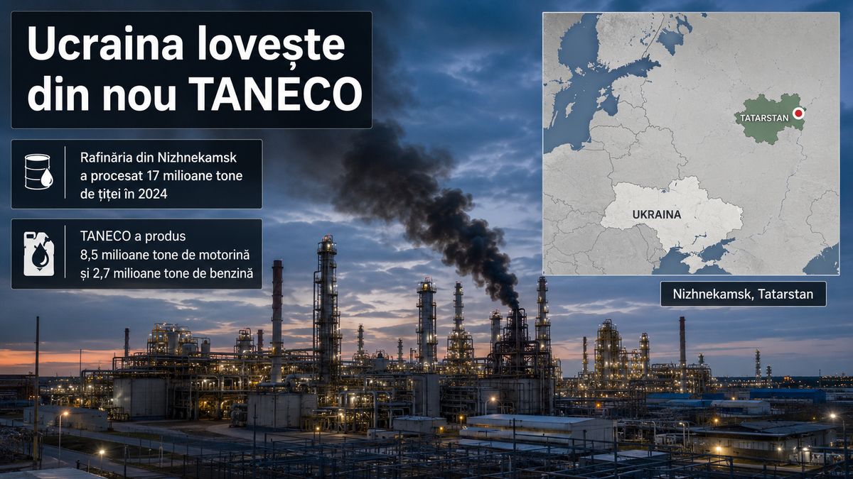 Ucraina atacă din nou rafinăria TANECO: impactul asupra carburanților și rafinării din Rusia — NRG-IA