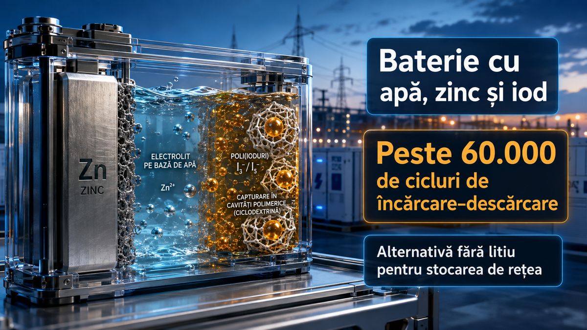 Baterie zinc–iod cu peste 60.000 de cicluri: alternativa fără litiu pentru stocarea energiei — NRG-IA